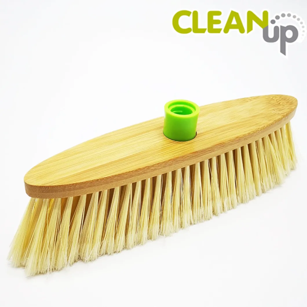 Home Cleaning Wooden Dust Broom with Bamboo Bristles/Floor Cleaning