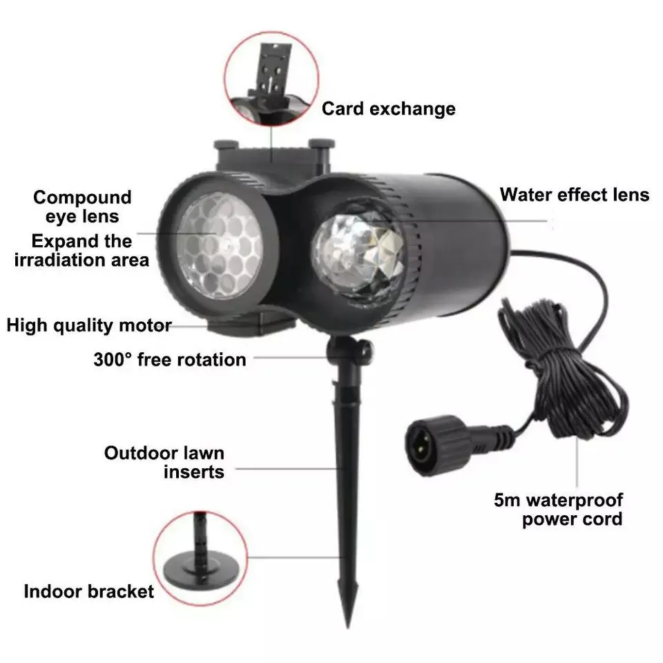 All-in-One Starry Sky Projector with Relaxing White Noise