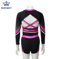 Custom maak je eigen cheeruniformen cheerleading outfits voor meisjes