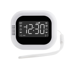 Small Digital LED Loud Alarm Clock with Pillow Shaker for Heavy Sleepers