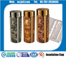 Finished products celluloid sheets for cup coating layer