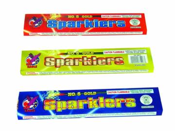 No. 8 Gold Sparklers