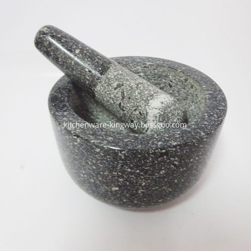 Black Granite Martar and Pestle