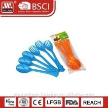 plastic spoon & fork set