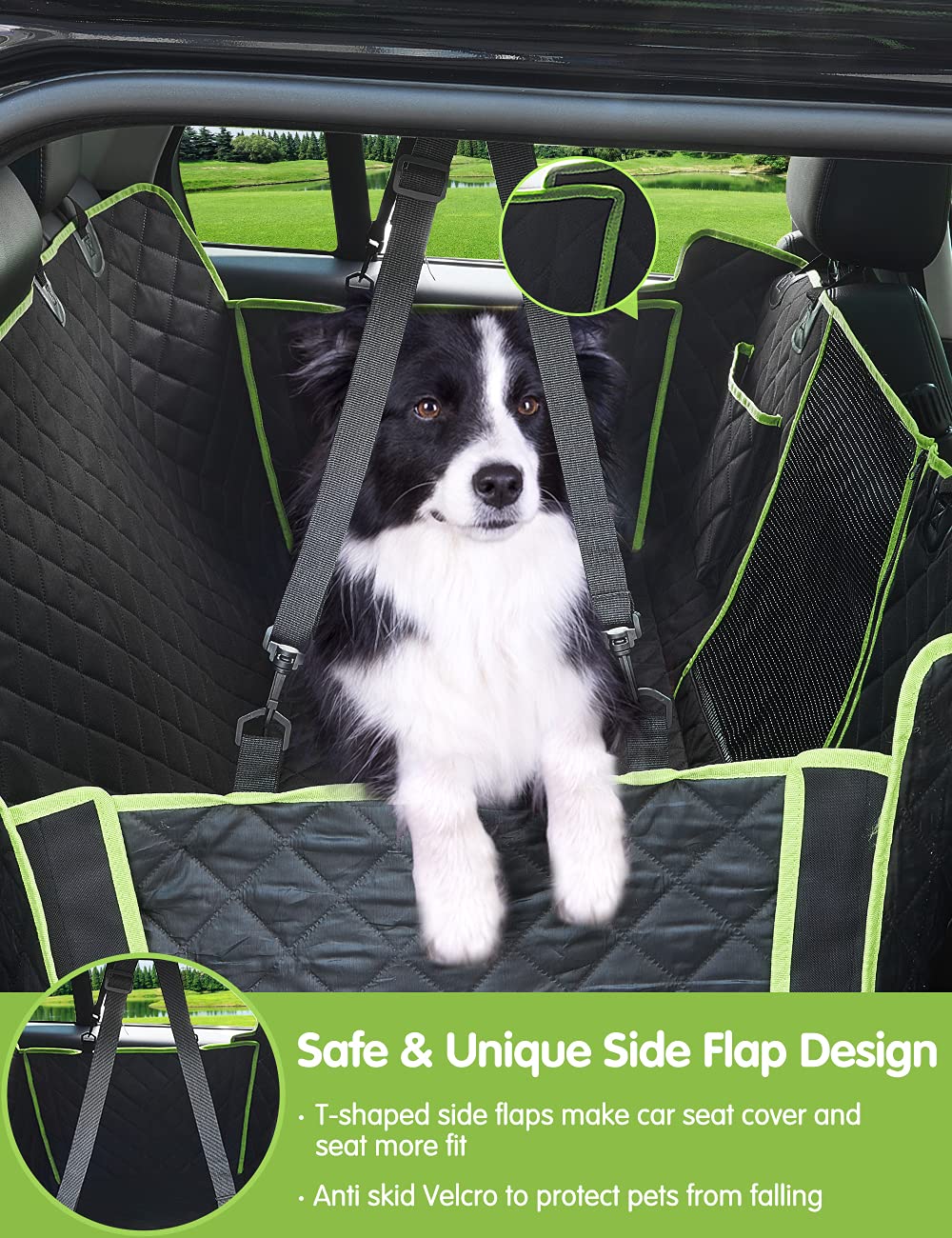 100% водонепроницаемый чехол для автомобильного сиденья для собак