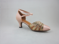 Chaussures de danse en satin femme