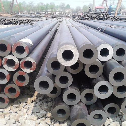 welded black round steel pipe carbon steel for gas and oil pipeline API standard