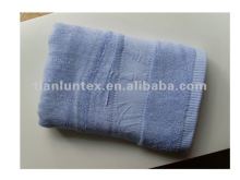 blue bamboo towel