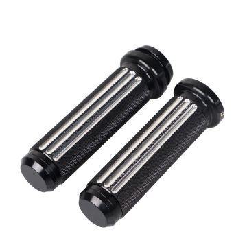 CNC Black Electronic Throttle Hand Grips for Harley Electra Glide