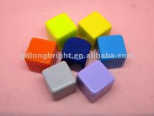 Plastic Blank Dice Cube