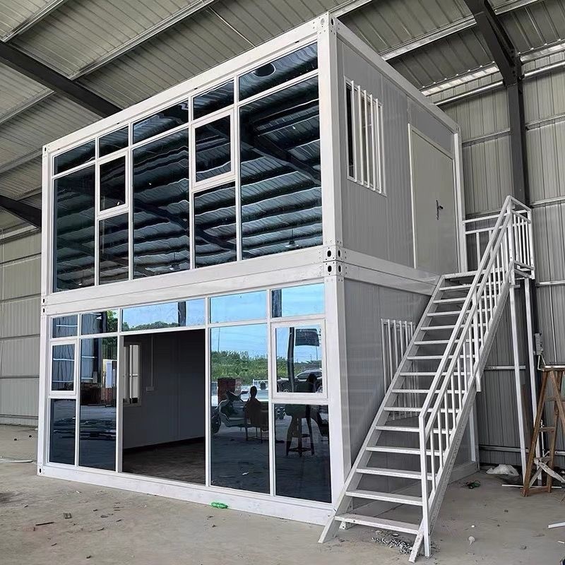 Expandable Foldable Office Unit with Modular Design
