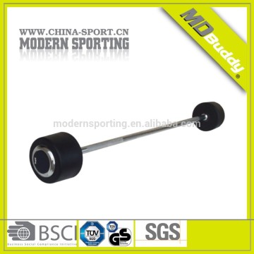 high grade strength training deluxe gym barbell set