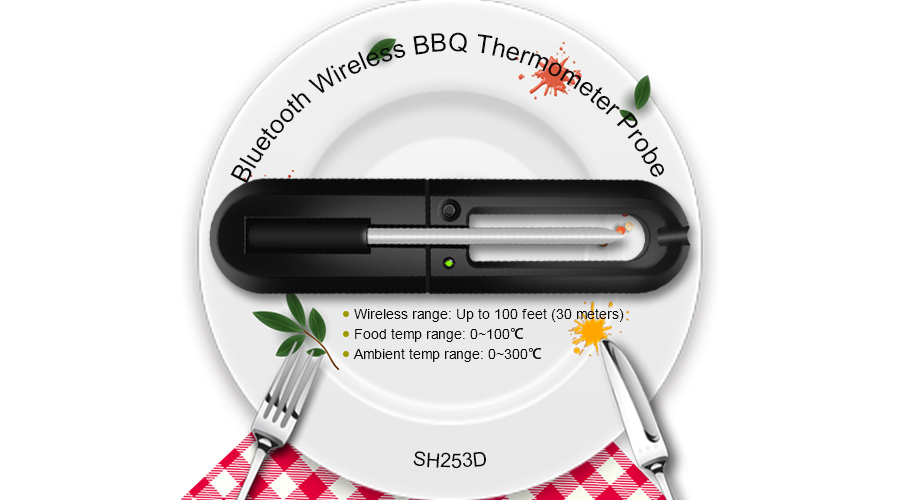 SH253D bluetooth bbq thermometer