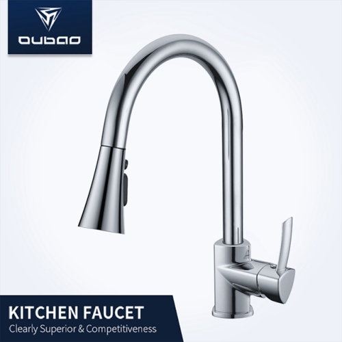 One Handle Deck Mount Kitchen Sink Faucet Mixer