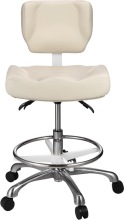 Modern foam stool with swivel cushion adjustable chair