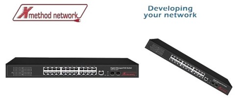 26-port Gigabit Managed PoE Switch