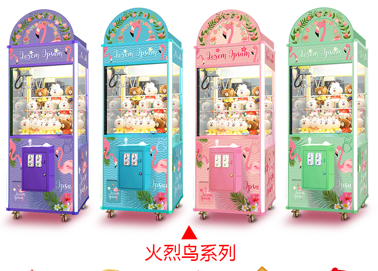 Partihandel Coin Operated Arcade Toy Crane Game Machine