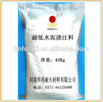 Ultra Low Cement Alumina Refractory Castable for Furnace