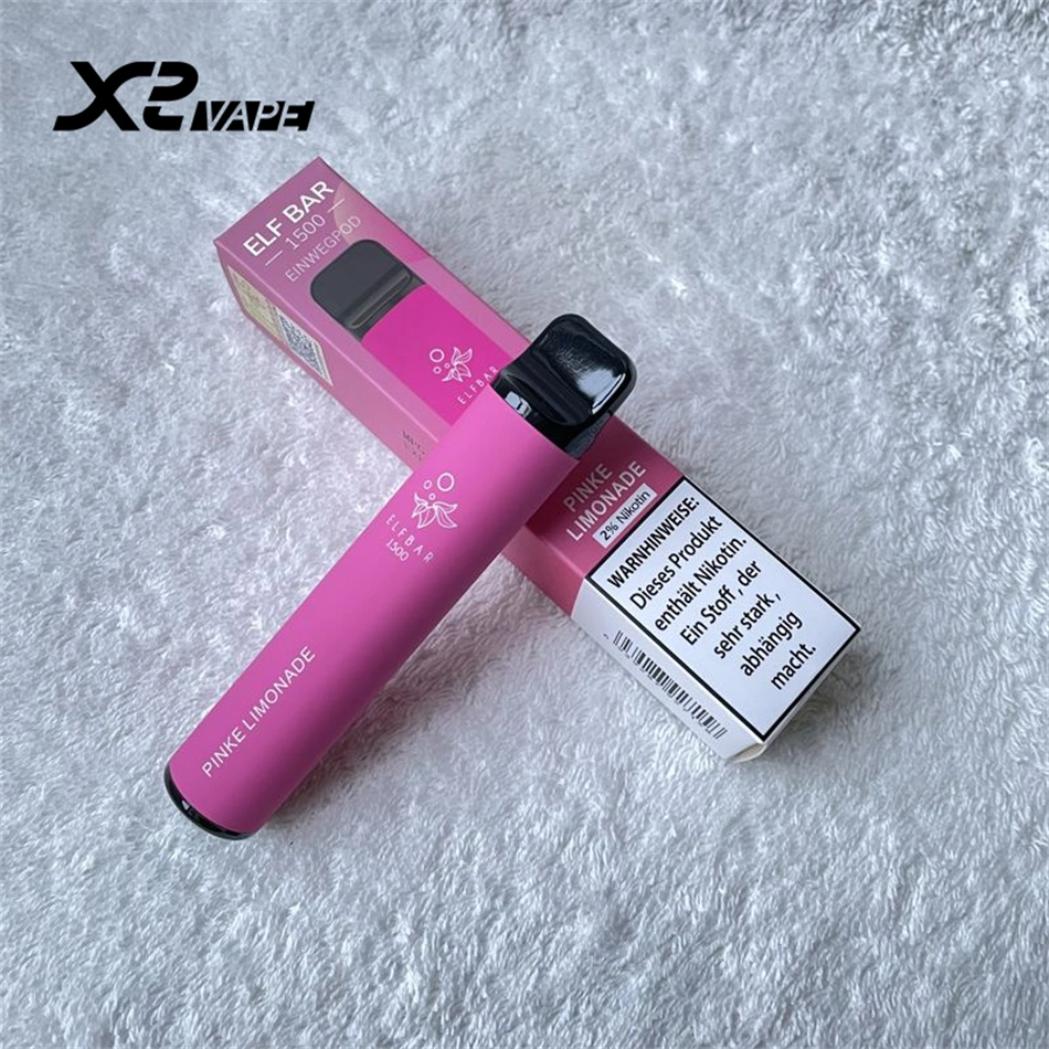 Hot E Lf Bar 1500 Puffs 850 mAh 2% 4.8ml Prefilled Disposable Vape Pen