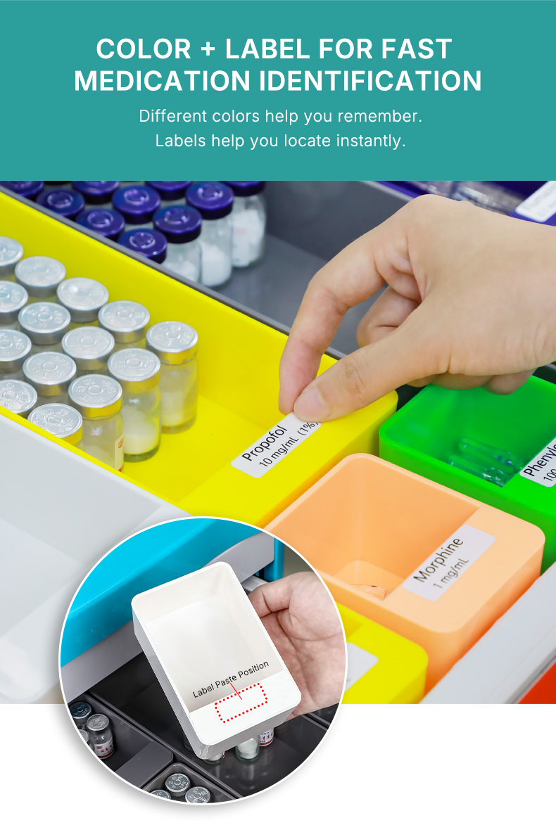 organizador de gaveta de medicamentos medication drawer organizer