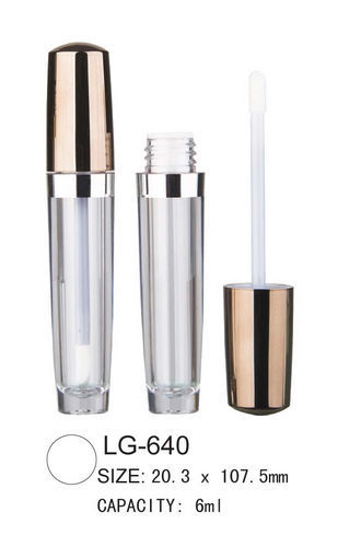 Empty Round Lip Gloss Container
