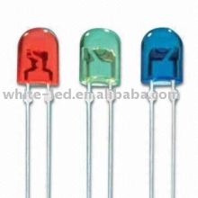 5mm Oval LED Lamps/super oval led/Red/Green/Blue LEDs