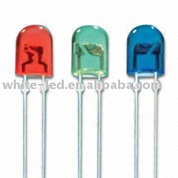 5mm Oval LED Lamps/super oval led/Red/Green/Blue LEDs