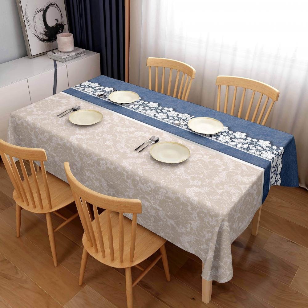 5244 3 Linen Table Cloths Jpg