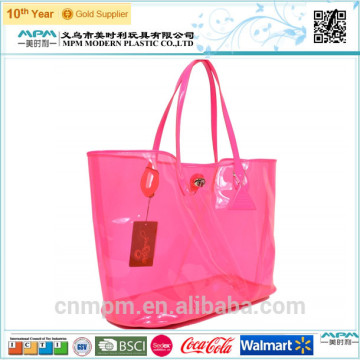 PVC Shopping Bags, Plastic Shoulder bag, Transprant PVC Bag