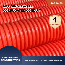 φ75 MPP Single-Wall Corrugated Pipe