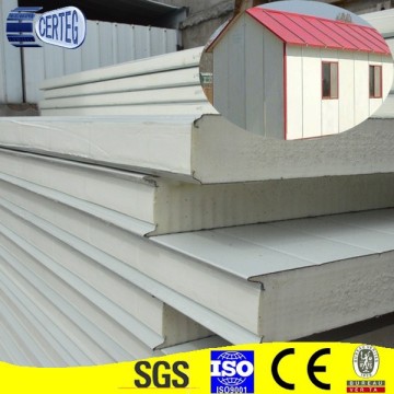 Polyurethane wall exterior metal panels