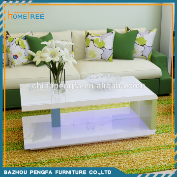 Best Price Simple Mdf High Gloss Coffee Table, White Coffee Table