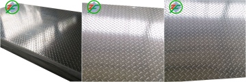 Diamond aluminum sheet for buiilding decoration