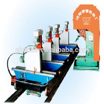 Good quality useful log cutting band saw with log carriage