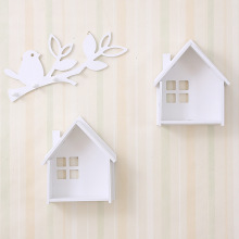 Room type Cute PVC Storage Box Hanging Wall