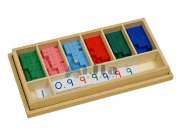 Decimal Fraction Board Montessori educational toys