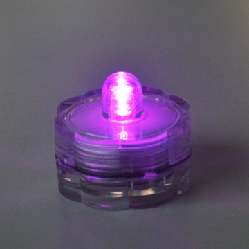 Cheap water proof flower shape LED tea light