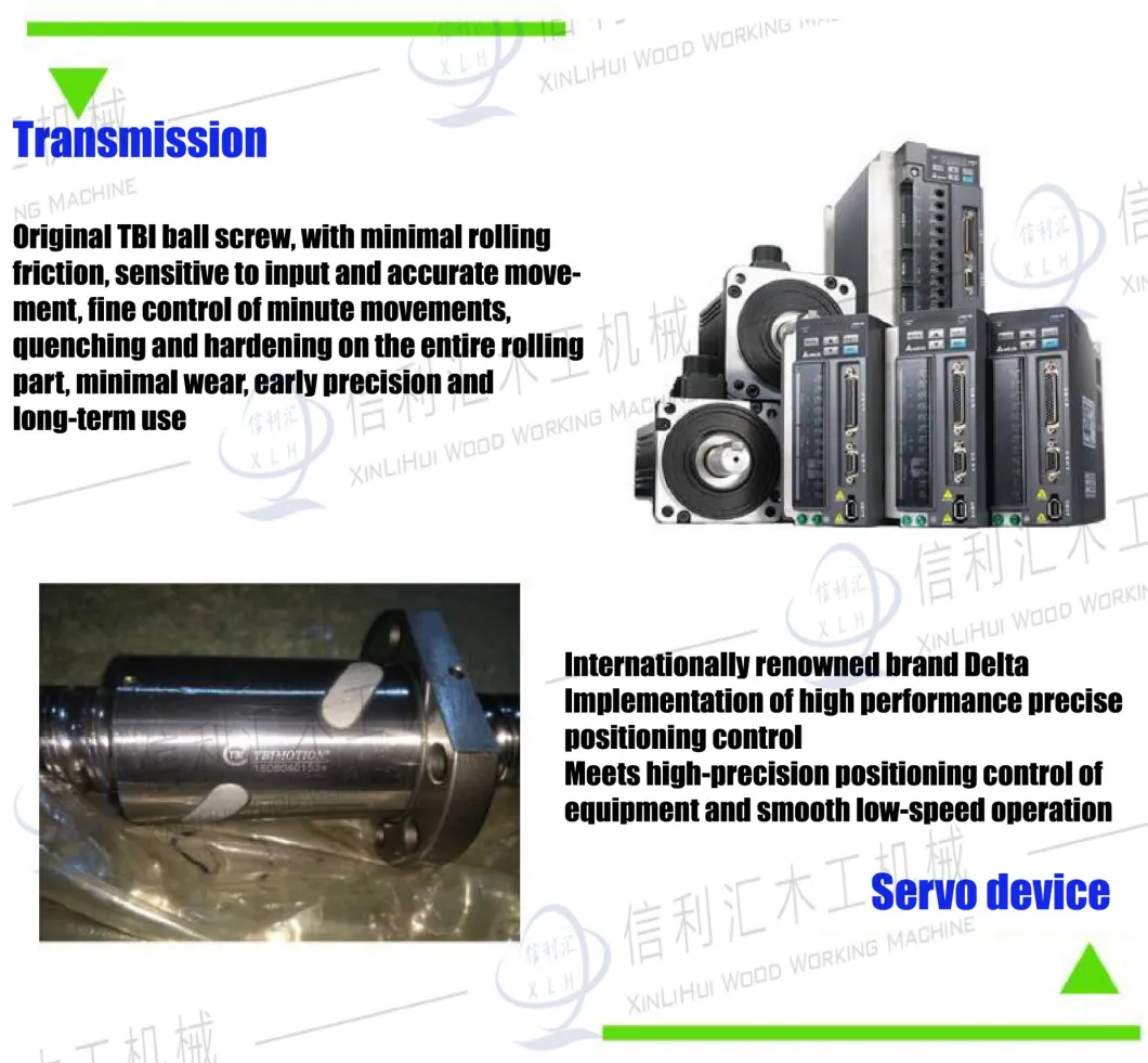 Double-End CNC Boring Machine Automatic Feeding and Discharging; Good Selling Wood Furniture Factory Equipment Double End Tenoner