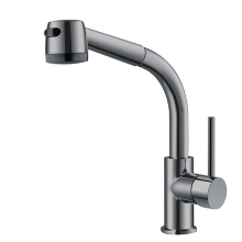 Single Handle Kitchen Sink Faucets With Pull-Out Spray