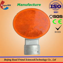 2 LEDs Plastic Solar Powered LED Beacon