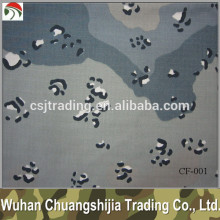 camouflage nylon winter jacket fabric