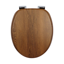 Fanmitrk Toilet Seat Grain Oak Finish MDF 4706