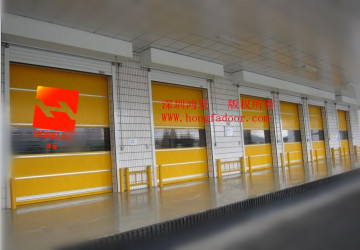 Warehouse PVC Fast Internal Roller Shutter Door