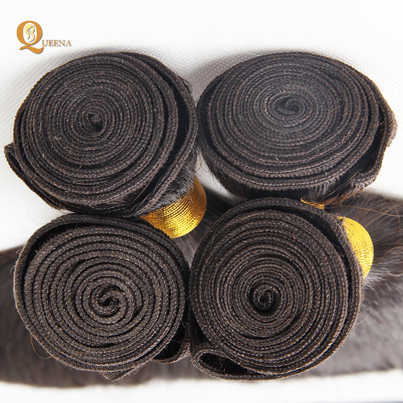 Cheuveux Humaine Indiene All Natural Products 3C 5A 6A 8A 9A 10a 12A Bone Mink Straight Hair Piece