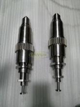 Precision machining of threaded core pins mold components