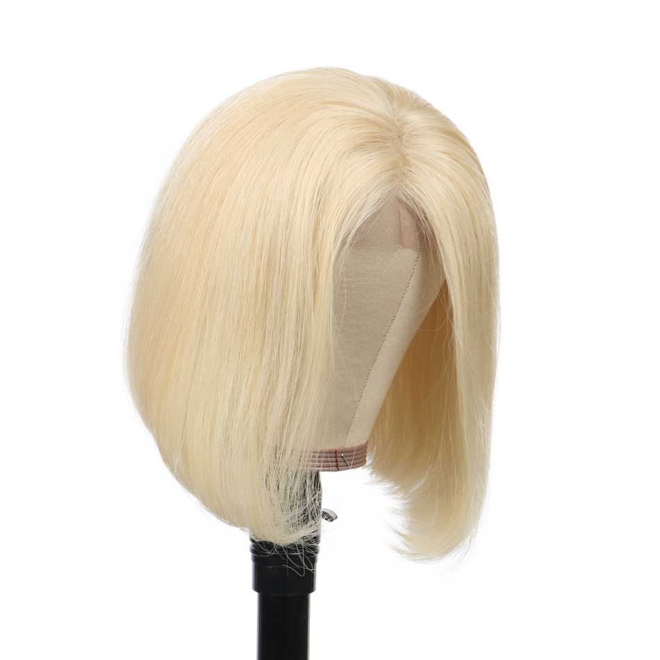 Short Curly Lace Wig Human Hair Bob Cut 13*4 4*4 Frontal Wigs With Baby Hair Virgin Brazilian Bob Curly Lace Front Wig