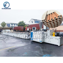 PVC Louver Wall Panel and Great Wall Cladding Production Line for Decorative Walls