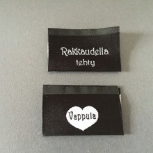 Custom Garment Main Label Woven Labels Woven Tags