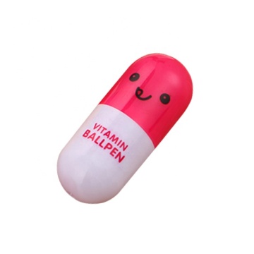 Kawaii Smile Face Mini Pill Pen – Novelty Cheap Gift for Children