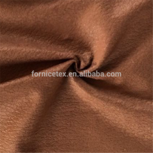 SGS Certification and Embossing Style faux suede leather fabric